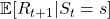 \mathbb{E} [R_{t+1} | S_t =s]